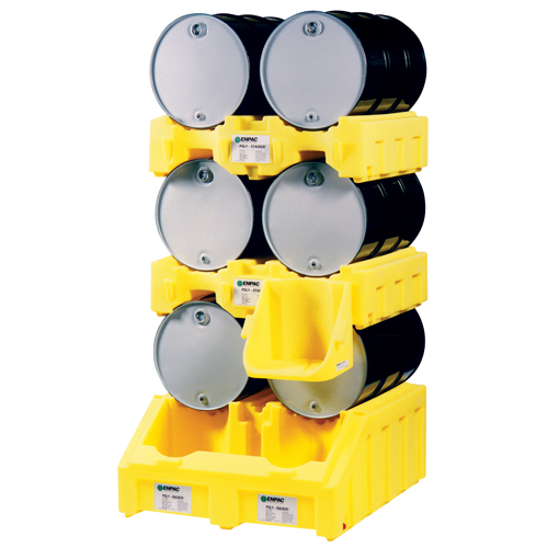 The Poly-Rack System - Poly-Racker, 49" L x 53" W x 23" H, 102 US gal. Capacity Oxymax Inc