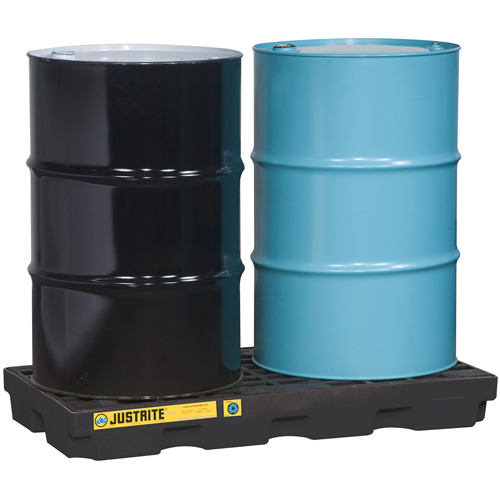 EcoPolyBlend Accumulation Centers, 24 US gal. Spill Capacity, 49" x 25" x 5.5" Oxymax Inc