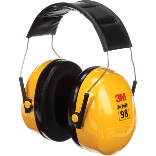 Serres-t&ecirc;tes de s&eacute;rie Peltor Optime 98, Bandeau, 25 NRR dB Oxymax Inc