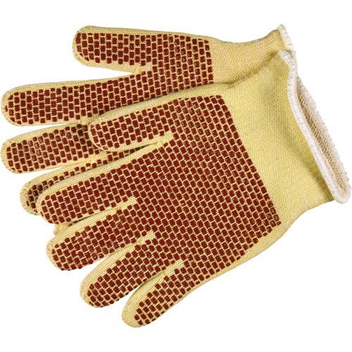 Gants r&eacute;versibles r&eacute;sistants aux coupures Red Brick, Taille Grand/9, Rev&ecirc;tement Nitrile, Enveloppe en Kevlar, ANSI/ISEA 105 niveau 4 Oxymax Inc