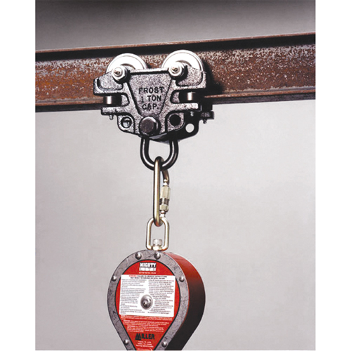 Trousse d'adaptateur de connexion d'ancrage pour chariots de poutre Miller, Poutre en I, Usage Temporaire Oxymax Inc