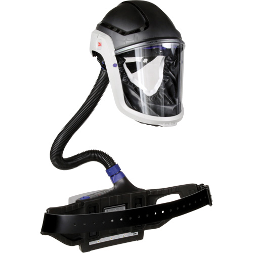 Versaflo Powered Air Purifying Respirator TR-600 Heavy Industrial Kit, Hard Hat & Faceshield, Lithium-Ion Battery Oxymax Inc