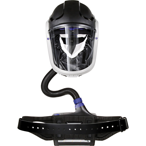 Versaflo Powered Air Purifying Respirator TR-600 Heavy Industrial Kit, Hard Hat & Faceshield, Lithium-Ion Battery Oxymax Inc