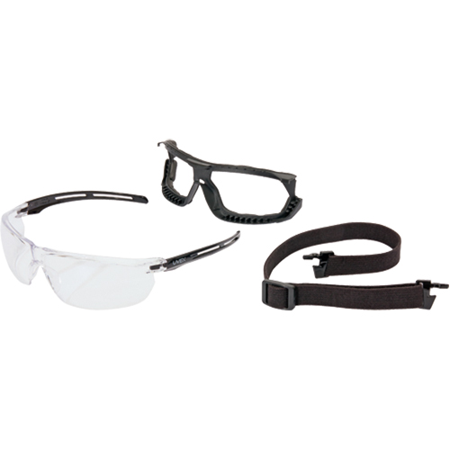 Uvex&reg; Tirade Sealed Safety Glasses, Clear Lens, Anti-Fog, ANSI Z87+/Meets/Exceeds CSA Z94.3 Oxymax Inc