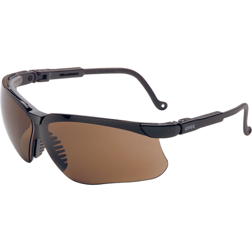 Lunettes de s&eacute;curit&eacute; Uvex Genesis avec lentilles HydroShield, Lentille Brun, Antibu&eacute;e, R&eacute;pond ou surpasse la norme CSA Z94.3 Oxymax Inc