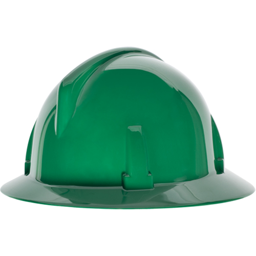 Casques de s&eacute;curit&eacute; &agrave; bordure compl&egrave;te TopGard, R&eacute;pond aux normes CSA type 1, Suspension Rochet, Non ventil&eacute; Oxymax Inc