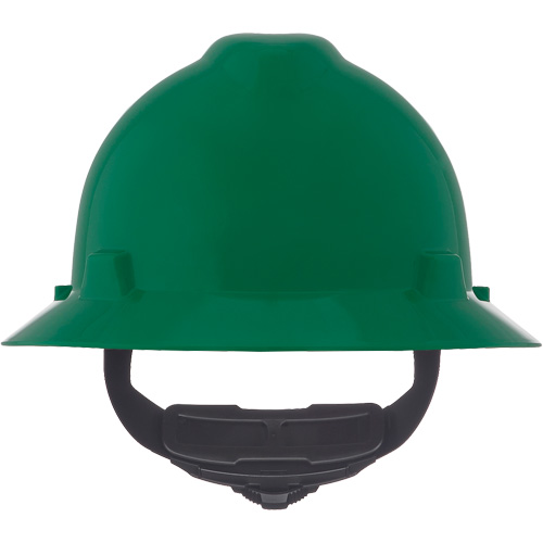 Casques de s&eacute;curit&eacute; &agrave; bordure compl&egrave;te V-Gard, R&eacute;pond aux normes CSA type 1, Suspension Rochet, Non ventil&eacute; Oxymax Inc