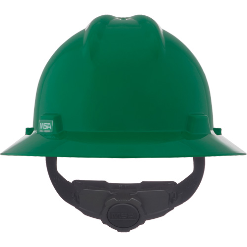 Casques de s&eacute;curit&eacute; &agrave; bordure compl&egrave;te V-Gard, R&eacute;pond aux normes CSA type 1, Suspension Rochet, Non ventil&eacute; Oxymax Inc