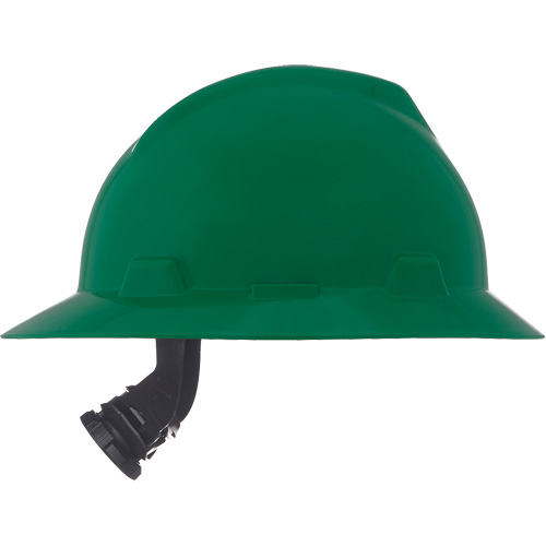Casques de s&eacute;curit&eacute; &agrave; bordure compl&egrave;te V-Gard, R&eacute;pond aux normes CSA type 1, Suspension Rochet, Non ventil&eacute; Oxymax Inc
