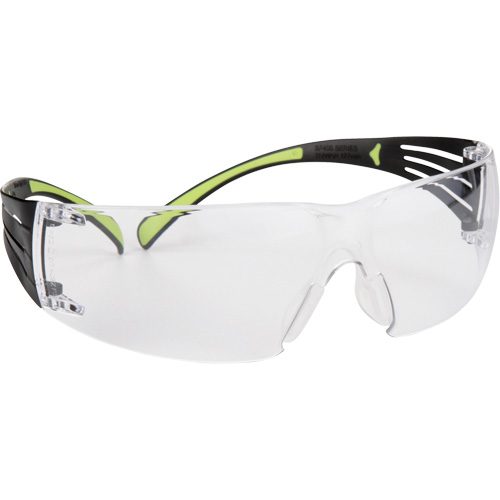 Lunettes de s&eacute;curit&eacute; SecureFit s&eacute;rie 400, Lentille Transparent, Antibu&eacute;e/Anti-&eacute;gratignures, ANSI Z87+/R&eacute;pond ou surpasse la norme CSA Z94.3 Oxymax Inc