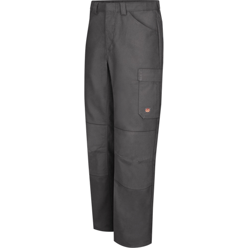 Performance Shop Pants, Canvas/Cotton/Polyester, Charcoal, Size 30, 37 Inseam Oxymax Inc