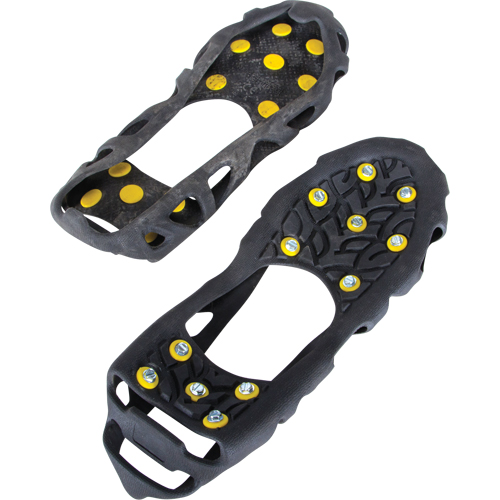 Heavy-Duty Anti-Slip Ice Cleats, Steel, Stud Traction, Medium Oxymax Inc