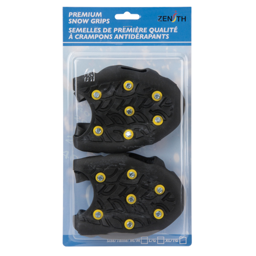 Heavy-Duty Anti-Slip Ice Cleats, Steel, Stud Traction, Medium Oxymax Inc