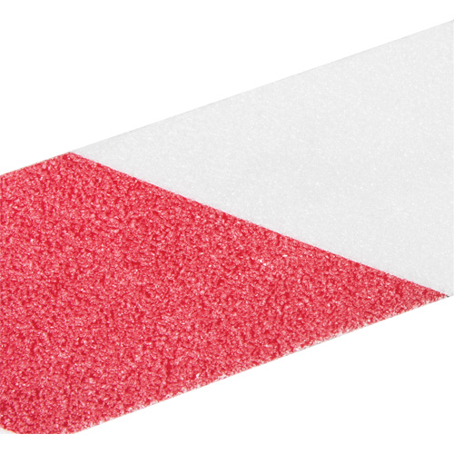 Ruban antid&eacute;rapant de premi&egrave;re qualit&eacute;, 2" x 60', Rouge & blanc Oxymax Inc
