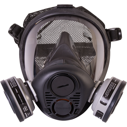 Respirateur &agrave; masque complet de s&eacute;rie RU6500 de North, Silicone, Moyen Oxymax Inc