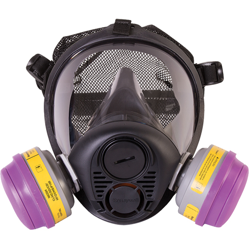 Respirateur &agrave; masque complet de s&eacute;rie RU6500 de North, Silicone, Moyen Oxymax Inc