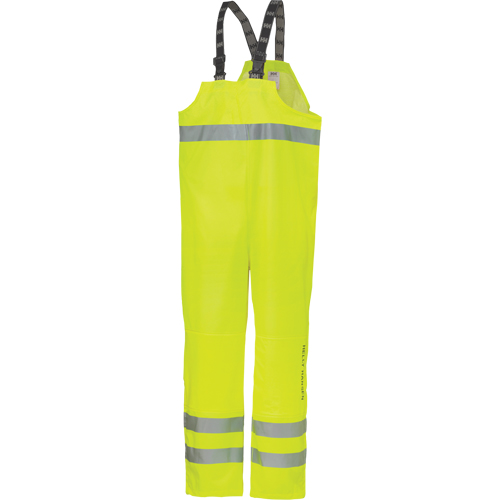 Narvik Rainwear - Bib pants, Polyester, Small, High Visibility Lime-Yellow Oxymax Inc