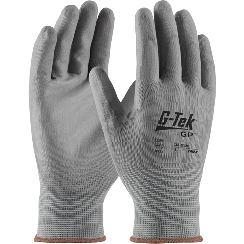 Gants enduits G-Tek 33G-165, 9/Grand, R&ecirc;vetement Polyur&eacute;thane, Calibre 13, Enveloppe en Nylon Oxymax Inc