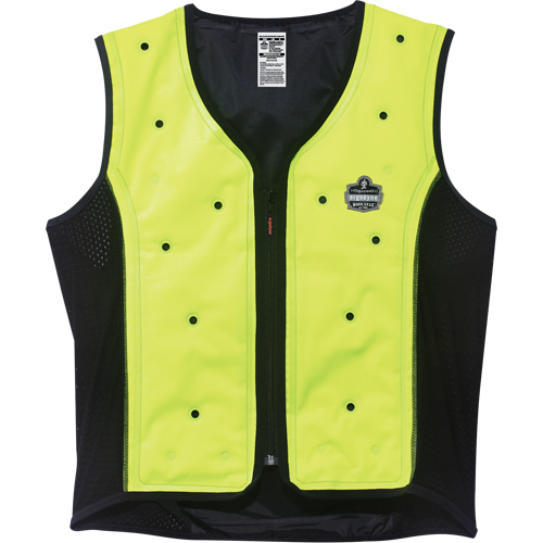 Chill-Its&reg; 6685 Dry Evaporative Cooling Vests, 2X-Large, High Visibility Lime-Yellow Oxymax Inc