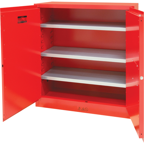 Armoire pour peintures et encres, 45 gal., 3 tablettes Oxymax Inc