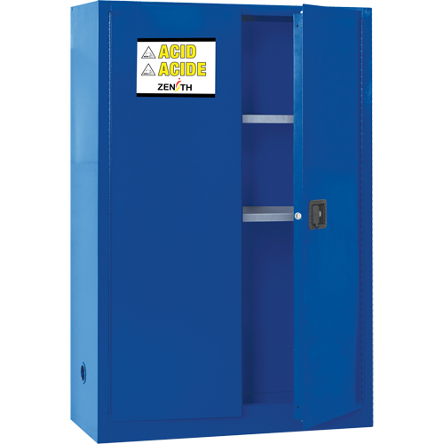 Armoire pour liquides corrosifs, 45 gal., 43" x 65" x 18" Oxymax Inc