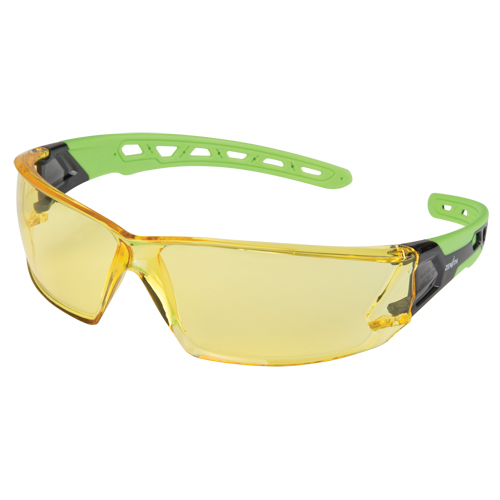 Z2500 Series Safety Glasses, Amber Lens, Anti-Scratch, ANSI Z87+/Meets/Exceeds CSA Z94.3 Oxymax Inc