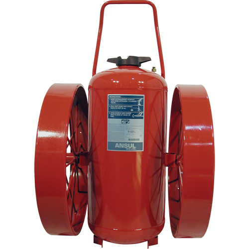 Red Line&reg; Wheeled Fire Extinguishers, BC, 125 lbs. Capacity Oxymax Inc