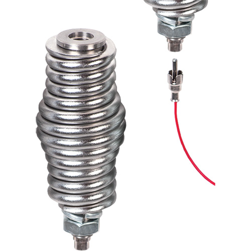 Support porte-drapeau Safety Whip, Fixation Ressort Oxymax Inc