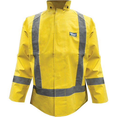 Miner 49er Mining Jacket, Neoprene, 3X-Large, Lime-Green Oxymax Inc