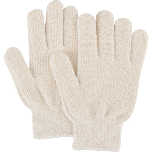 Gants r&eacute;sistants &agrave; la chaleur, Tissu &eacute;ponge, Grand, Prot&egrave;ge jusqu'&agrave; 212° F (100° C) Oxymax Inc