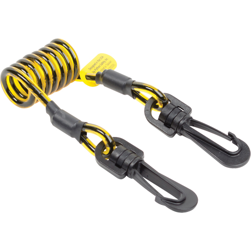 Coil Tool Tether, Coil, Dual Clip Oxymax Inc