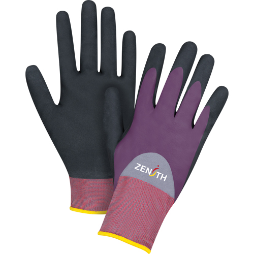 ZX-2 Premium Coated Gloves, 9/Large, Nitrile/Foam Nitrile Coating, 18 Gauge, Nylon Shell Oxymax Inc