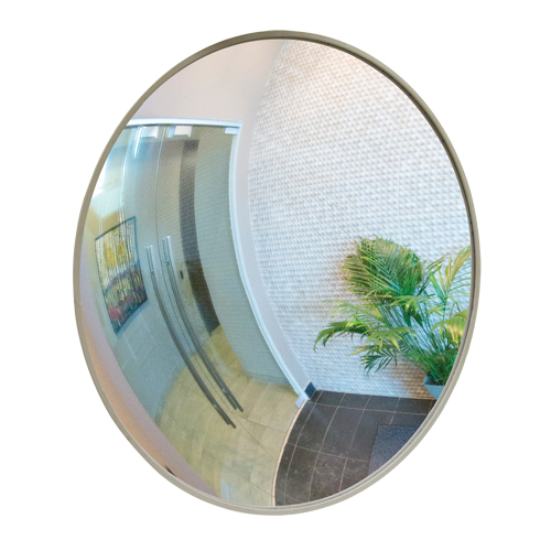 Miroir convexe avec support, Int&eacute;rieur/Ext&eacute;rieur, Diam&egrave;tre 30" Oxymax Inc