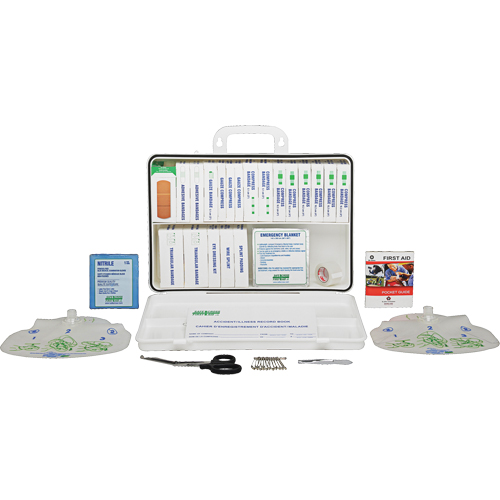 Specialty First Aid Kit, Class 1 Medical Device, Plastic Box Oxymax Inc