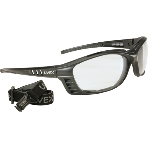 Lunettes de s&eacute;curit&eacute; Uvex Livewire avec lentilles HydroShield, Lentille Transparent, Antibu&eacute;e, ANSI Z87+/R&eacute;pond ou surpasse la norme CSA Z94.3 Oxymax Inc