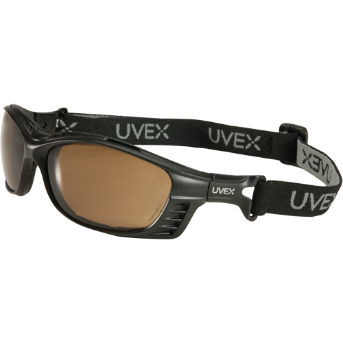 Uvex&reg; Livewire Safety Glasses with HydroShield Lenses, Espresso Lens, Anti-Fog, Meets/Exceeds CSA Z94.3 Oxymax Inc