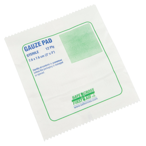 Gauze , Pad, 3" L x 3" W, Sterile, Medical Device Class 1 Oxymax Inc