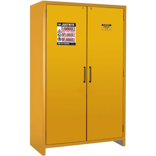 Armoire d'entreposage 90 minutes s&eacute;curitaire et conforme &agrave; la norme EN, 45 gal., 2 Porte(s), 46,97" La x 76,89" h x 24,21" p Oxymax Inc