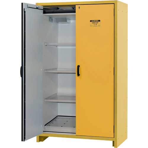Armoire d'entreposage 30 minutes s&eacute;curitaire et conforme &agrave; la norme EN, 45 gal., 2 Porte(s), 45,83" La x 76,65" h x 24,21" p Oxymax Inc