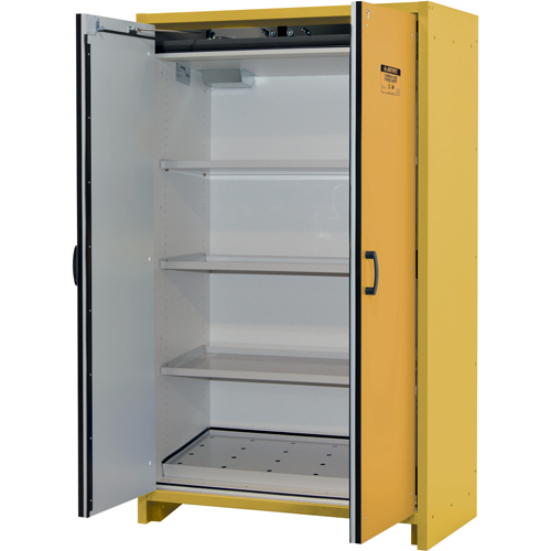 Armoire d'entreposage 30 minutes s&eacute;curitaire et conforme &agrave; la norme EN, 45 gal., 2 Porte(s), 45,83" La x 76,65" h x 24,21" p Oxymax Inc