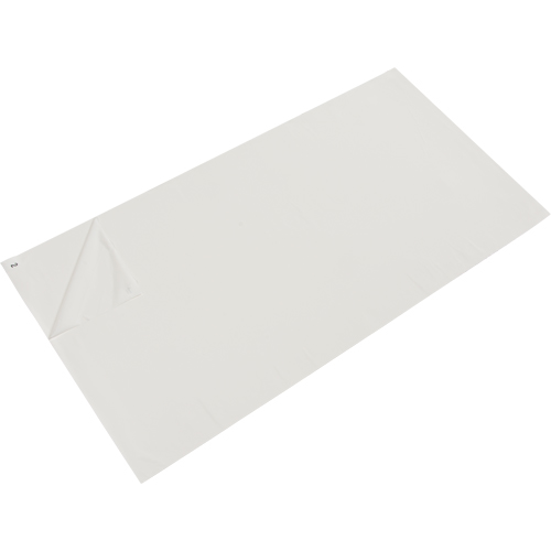 Peel-Away Cleanroom Mat Refills, 1.57 mils Thick, 1-1/2' W, 3-3/4' L x White Oxymax Inc