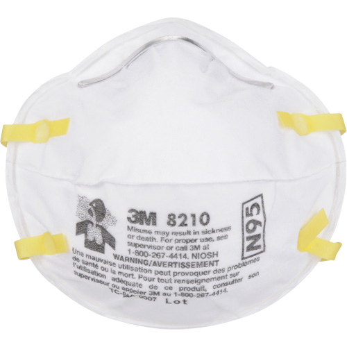 8210 Particulate Respirators, N95, NIOSH Certified Oxymax Inc