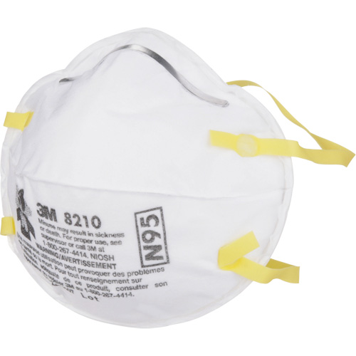 8210 Particulate Respirators, N95, NIOSH Certified Oxymax Inc