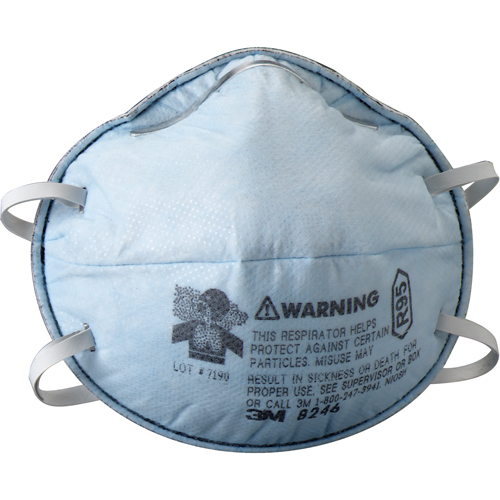 Respirateurs contre les particules 8246, R95, Certifi&eacute; NIOSH Oxymax Inc