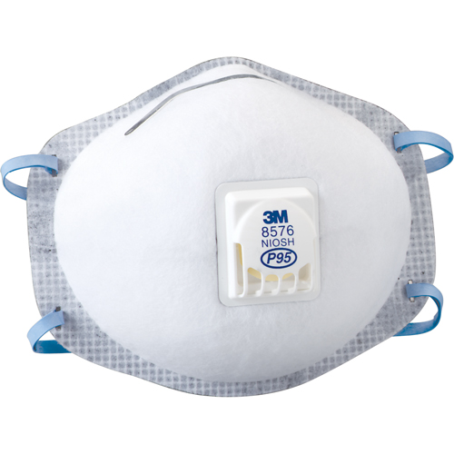Respirateurs contre les particules 8576, P95, Certifi&eacute; NIOSH Oxymax Inc