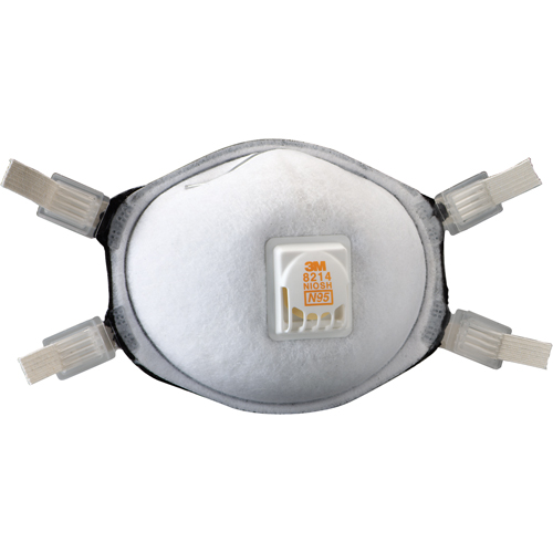 Respirateurs contre les particules 8214 pour soudage, N95, Certifi&eacute; NIOSH Oxymax Inc