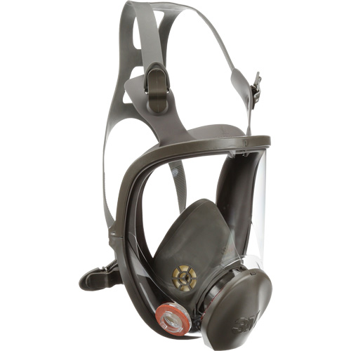 Respirateur r&eacute;utilisable &agrave; masque complet s&eacute;rie 6000, &eacute;lastom&egrave;re/Silicone/Thermoplastique, Moyen Oxymax Inc