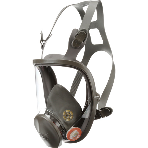 Respirateur r&eacute;utilisable &agrave; masque complet s&eacute;rie 6000, &eacute;lastom&egrave;re/Silicone/Thermoplastique, Moyen Oxymax Inc