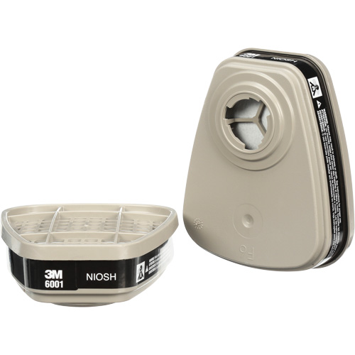 Cartouches pour respirateur s&eacute;rie 6000, Cartouche gaz/vapeur, Vapeur organique Oxymax Inc