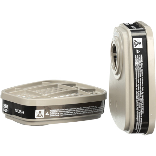 Cartouches pour respirateur s&eacute;rie 6000, Cartouche gaz/vapeur, Vapeur organique Oxymax Inc